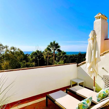 Luxury Penthouse With Sea Views In Marbella Golden Mile, Puente Romano Area Kültér fotó