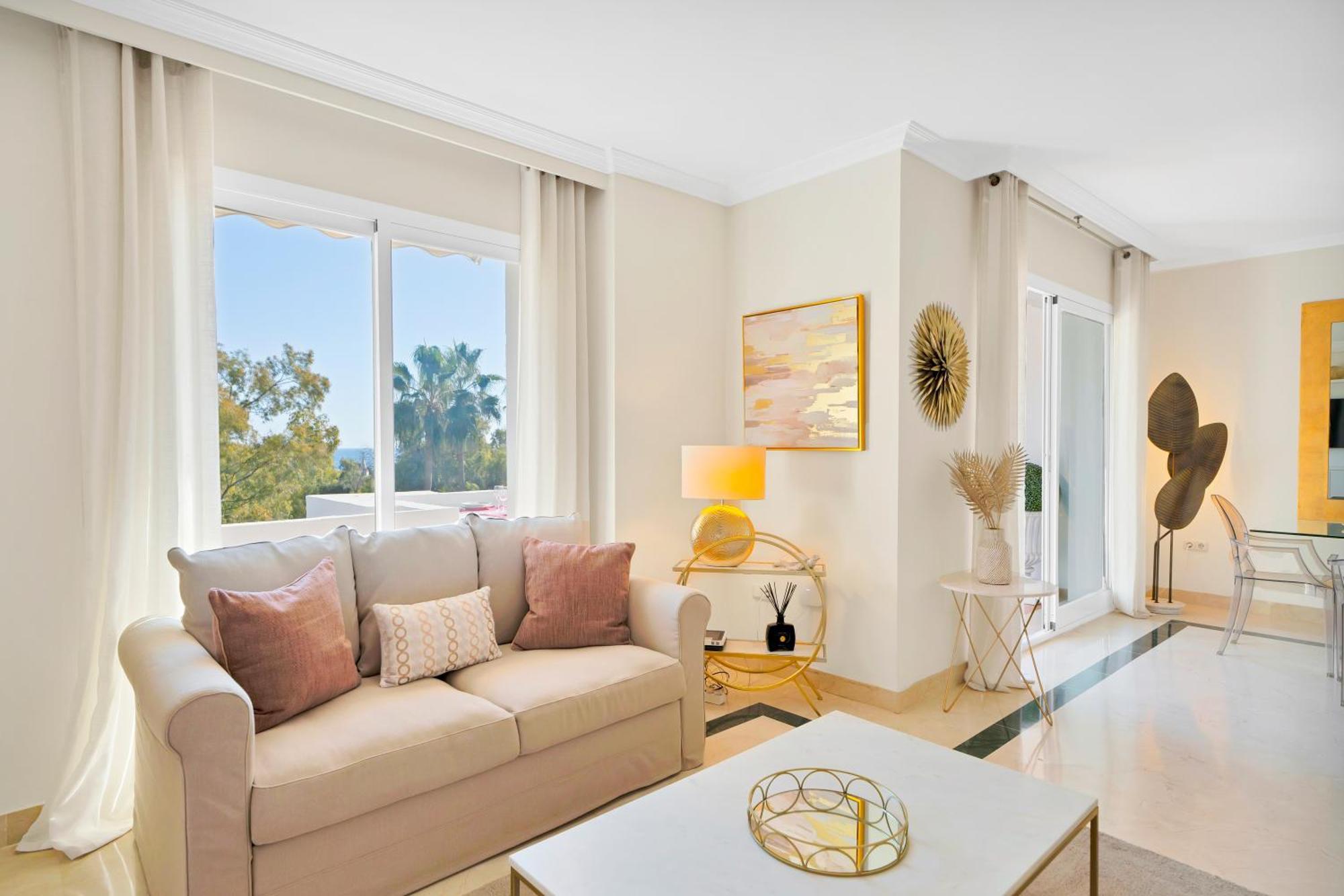 Luxury Penthouse With Sea Views In Marbella Golden Mile, Puente Romano Area Kültér fotó